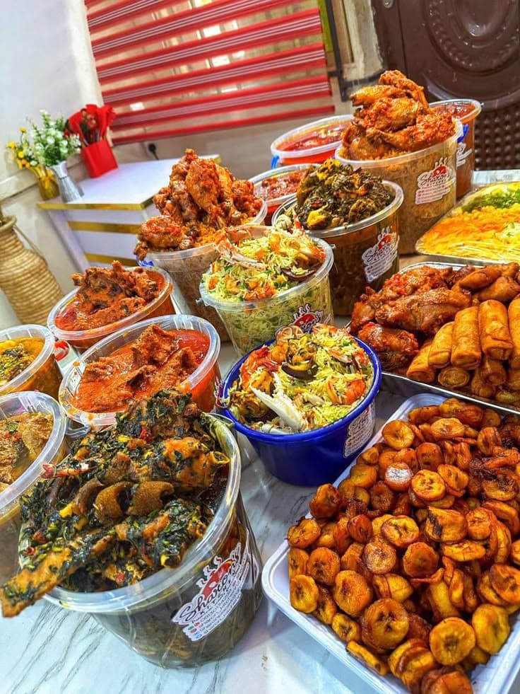 Catering spread